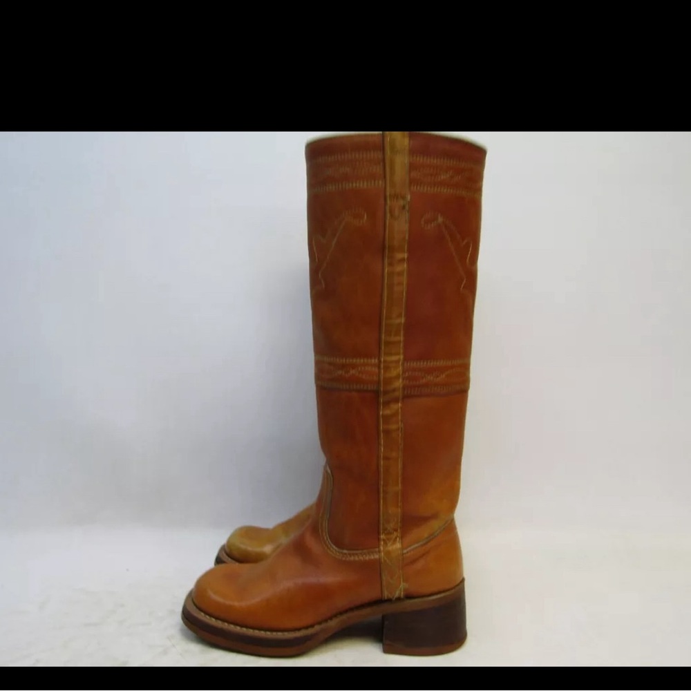Womens Vintage Frye-Campus-Style Tall Boots Size 5